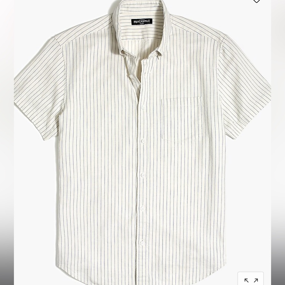 J.Crew Pinstripe Button Down